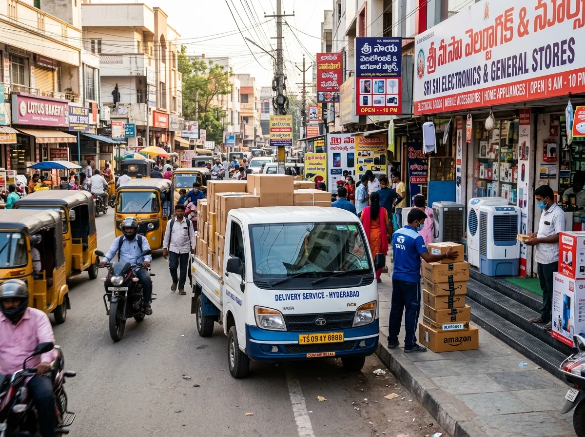 City express local delivery Tata Ace