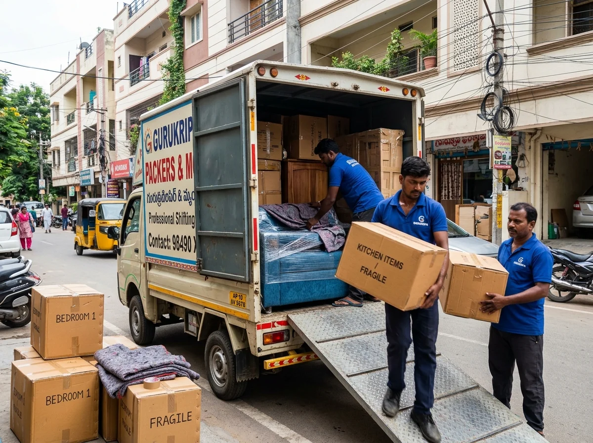 Packers and movers household shifting in Hyderabad
